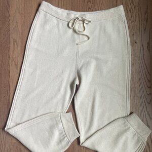 LOVESHACKFANCY Wool Cashmere Jogger Pant XL
